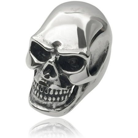 Daxx Men's Stainless Steel Large Skull Fashion Ring