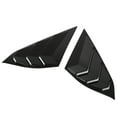 thumbnail image 3 of Rear Window Louver,2Pcs/Set Car Rear Side Side Window Louver Sun Shade Scoop Cover Convenient Use, 3 of 8
