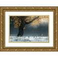 thumbnail image 1 of Saowanee, Suntararak 24x17 Gold Ornate Wood Framed with Double Matting Museum Art Print Titled - Morning breath, 1 of 4