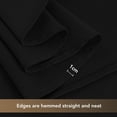 thumbnail image 5 of 90 Inch Round Tablecloths Black, 6 Pack - Circle Fabric Cloth Table Cloths for Wedding Party Reception Banquet Birthday, Washable Polyester Table Cover (Fit 30-72 Inch Tables), 5 of 8