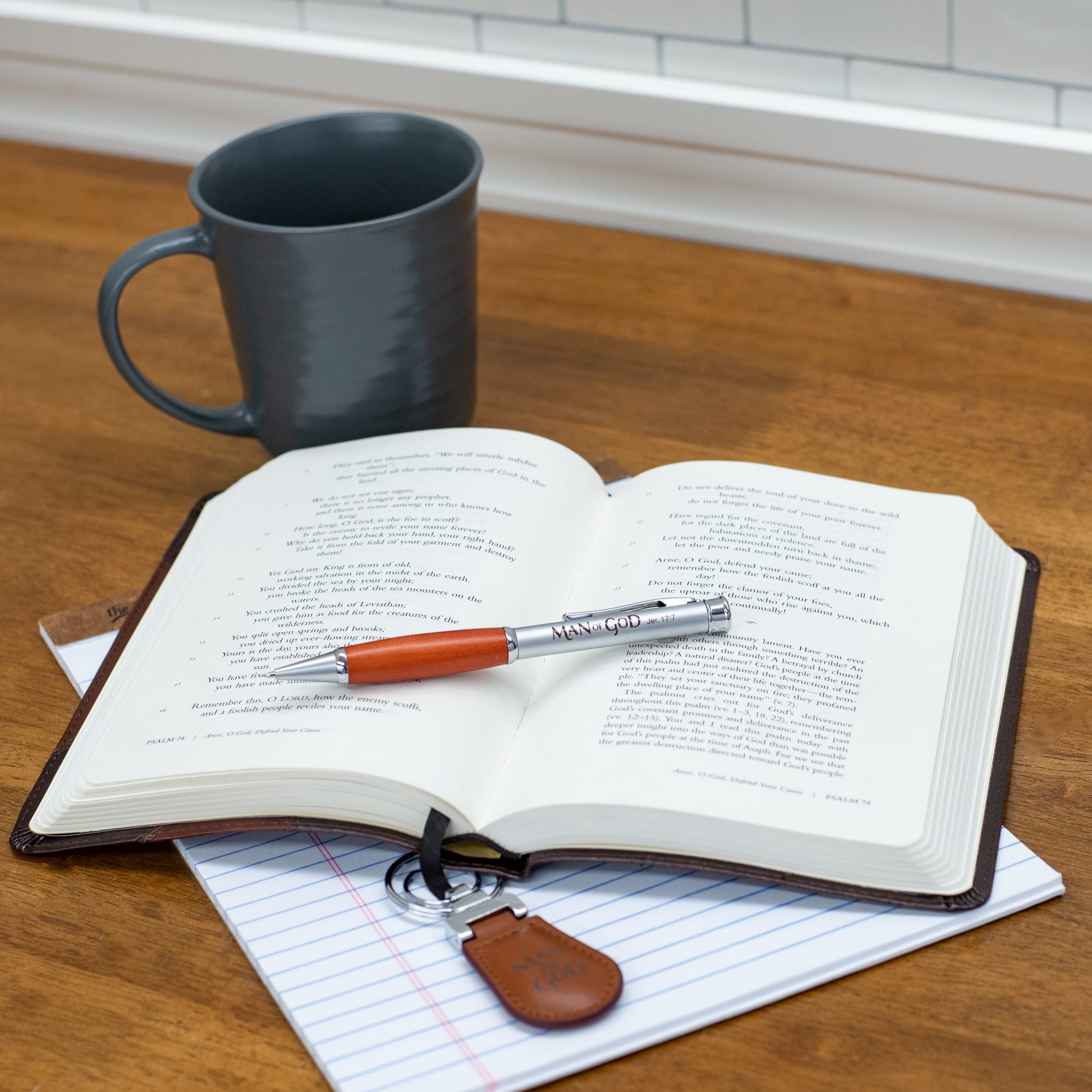 Jeremiah 17:7 Pen Keyring Set