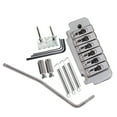 thumbnail image 4 of Puente de Tremolo de sillín de rodillo de hierro Hugo para guitarra eléctrica Puente eléctrico de la guitarra Tremolo Bridge, 4 of 10