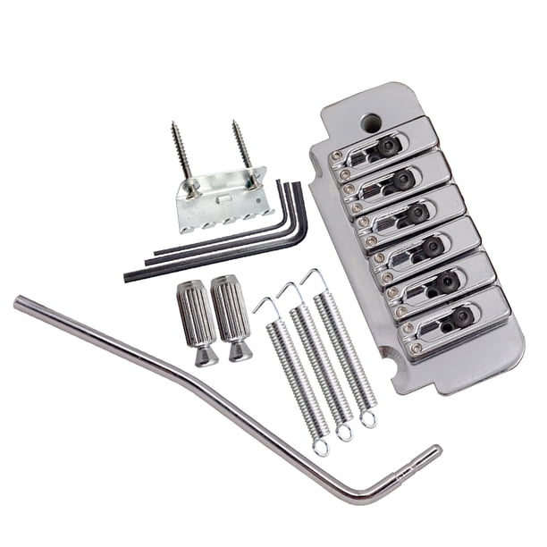 Tremolo Tornillos Llave Tremolo Bar Studs para Guitarra Eléctrica Yuyangstore Plata
