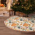 thumbnail image 5 of Sikiie Autumn With Hedgehog Christmas Tree Skirt, Christmas Tree Decorations, Christmas Decor, Tree Mat Decoration(30-48IN)-48", 5 of 6