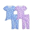 thumbnail image 2 of JEFFRICO Womens 2 Pack Capri Set Sleepwear Soft Pajamas Sleep Nightshirts, 2 of 6