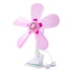 thumbnail image 3 of Ventilador de sobremesa con clip, moderno, eléctrico, silencioso, mini ventilador de escritorio personal Rosa, 3 of 9