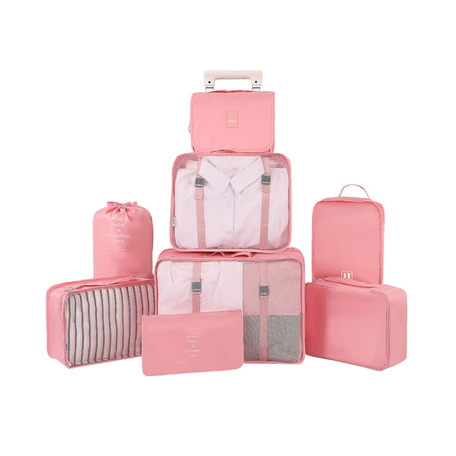 Wmkox8yii Bolsa de almacenamiento Maleta Ropa Zapatos de viaje Ropa interior Bolsa de almacenamiento Organizador Bolsa Conjunto Wmkox8yii shgfkasgfk88
