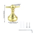thumbnail image 2 of LC LICTOP Bathroom Towel Hook Wall Mounted Hook Wateproof Saving Place for Hanging Clothes Gold, 2 of 6
