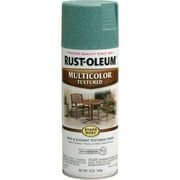 Sea Green, Rust-Oleum Stops Rust Multi-Color Textured Spray Paint, 12 oz
