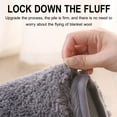 thumbnail image 3 of UttpKLBx Rubber Backed Bathroom Mats Toilet Rugs Memory Foam Toilet Rug Quick-Dry Bathroom Mat, Bathroom Accessory (Dark Gray), 3 of 6