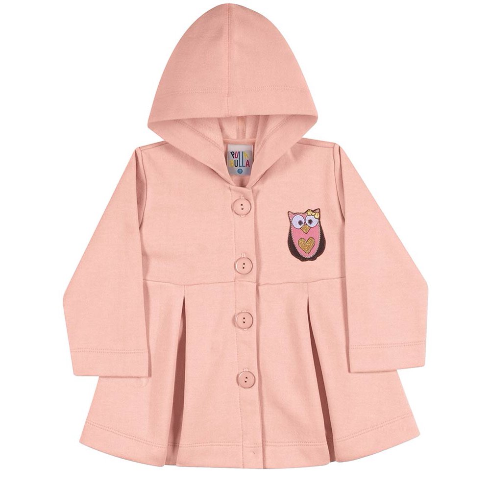 Pulla Bulla Baby Girl Pea Coat Newborn Winter Jacket Infant Sweater