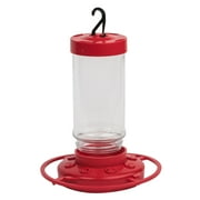 First Nature Hummingbird Feeder, 16 oz, Red, Plastic