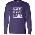 thumbnail image 3 of Inktastic RAISED in a BARN in White Long Sleeve T-Shirt, 3 of 5