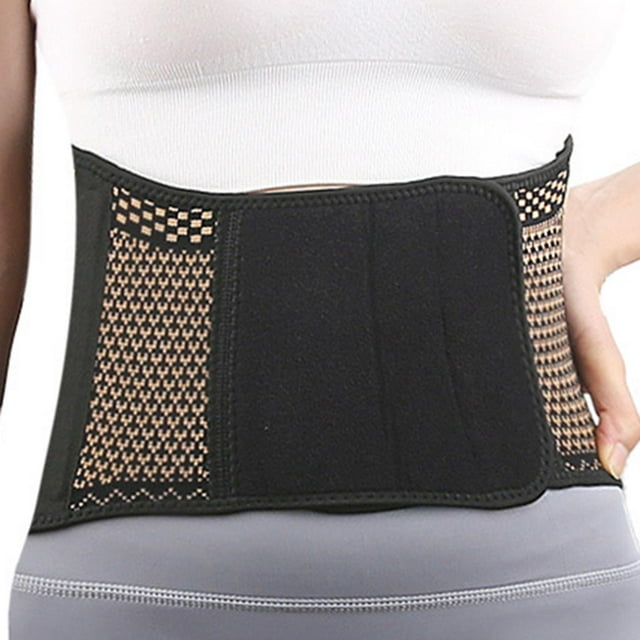 Cinturón de soporte lumbar ligero para hombres y mujeres, faja lumbar para ejercicios de entrenamiento, levantamiento de pesas y tareas domésticas 105 centímetros