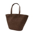 thumbnail image 2 of Bolsa Ocean Pacific para Mujer Tote con Asa Larga, Para Playa, con Forro y Lurex Café, 2 of 4
