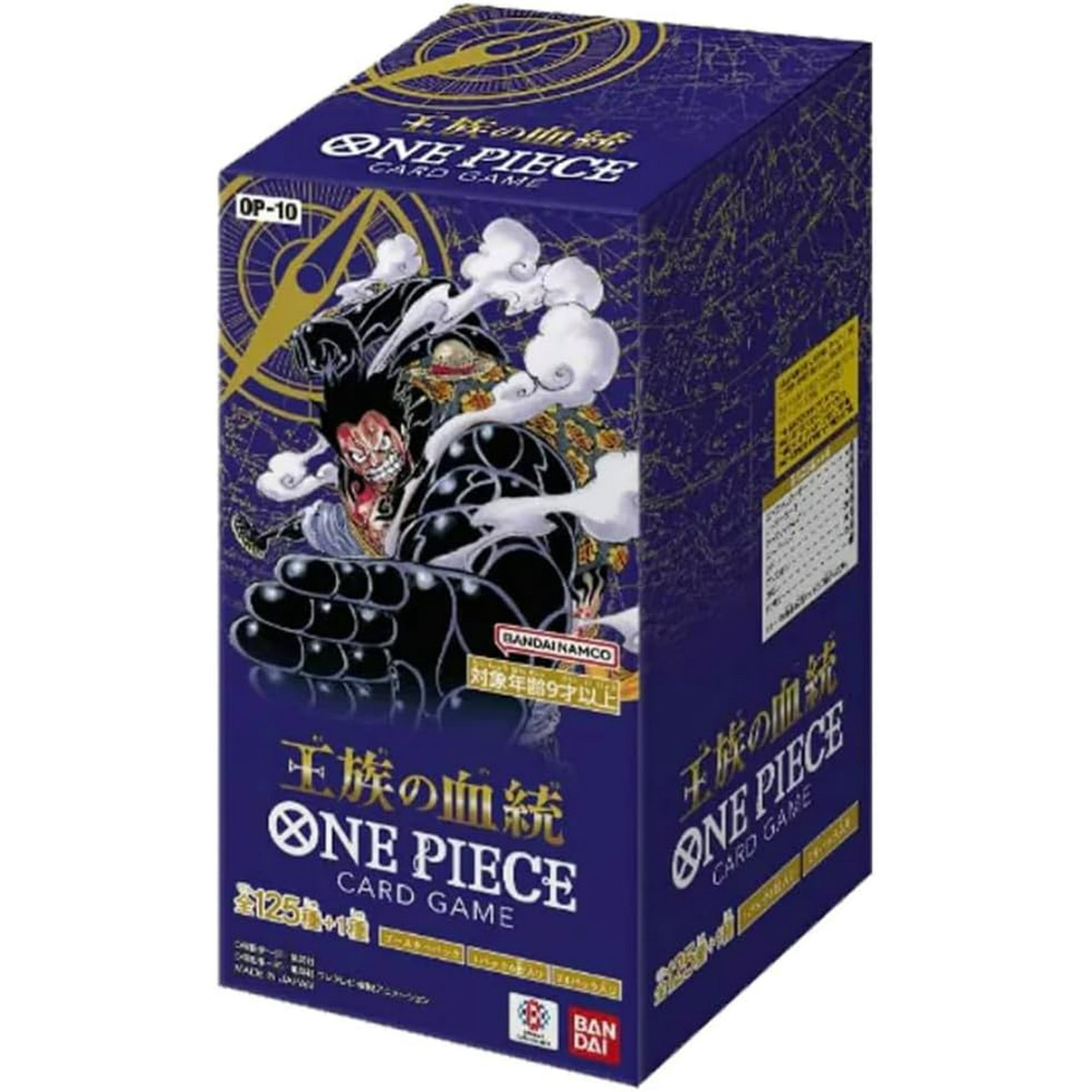 BANDAI One Piece Card Game OP-10 Royal Demeanor – 12 Exclusive