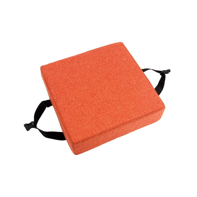 Yuarrent Estera para silla para taburete, jardín, interior, exterior, versátil y práctico, múltiple, poliéster Decoración del hogar Naranja