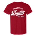 thumbnail image 4 of Mens Tshirt Ladies Promoted To Daddy 2023 Funny Sarcastic Saying Humor Joke T Shirt Mens Summer Shirts Red S, 4 of 4
