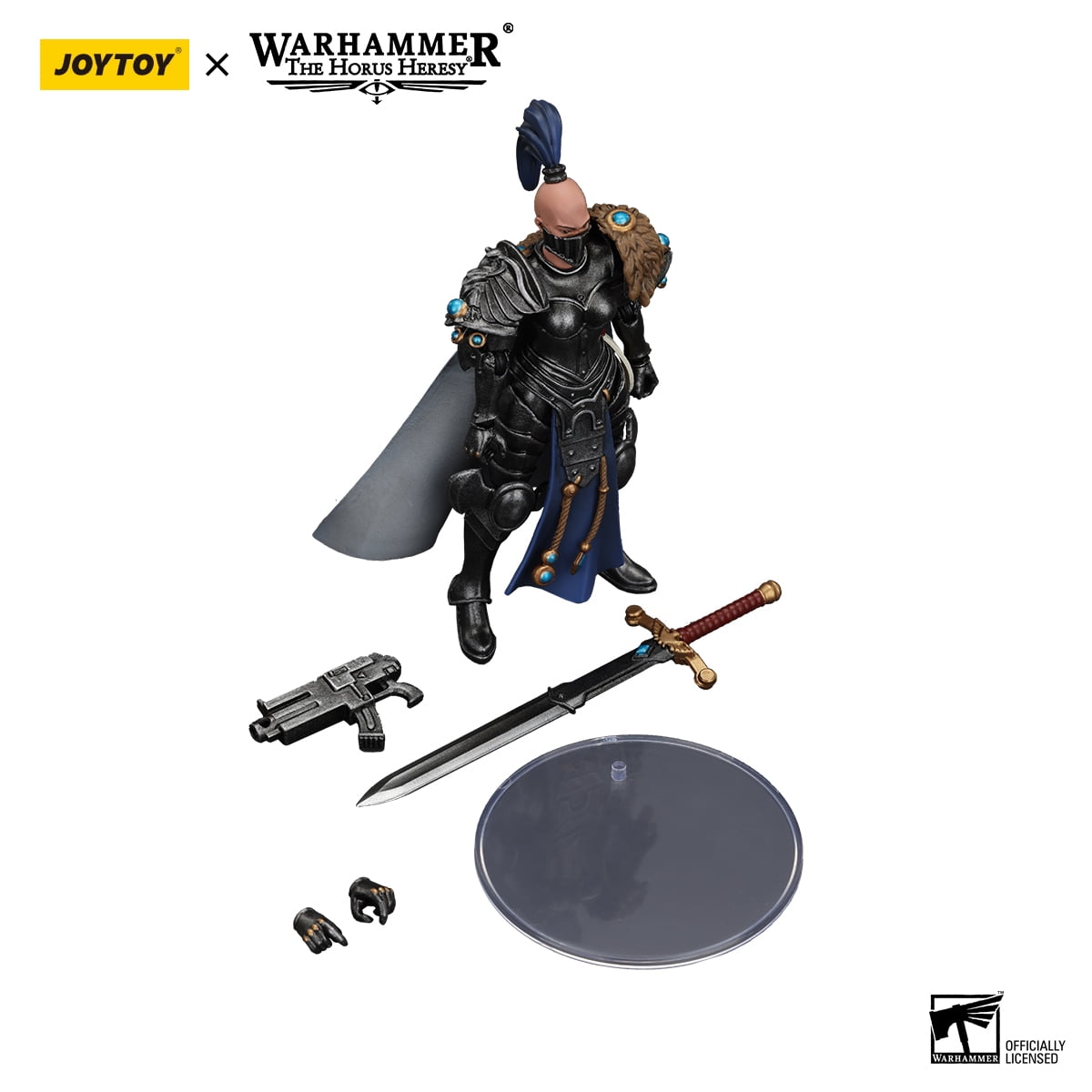 JOYTOY Warhammer 40K The Horus Heresy Sisters of Silence Argent Lynx Vigilator Cadre Vigilator 1 Collection Model