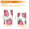 thumbnail image 3 of Strawberries Flameless Candles&nbsp;LED Lights Battery Operated Candles with Remote and Timers Flicker Lights Votive Set of 2, 3 of 7
