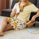 thumbnail image 5 of Fotbe Whimsical Fox Floral Garden Pantalones Cortos de Pijama para Hombre, Ropa de Dormir, Pantalones de Pijama Cortos para Hombre-3X-Large, 5 of 6