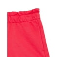 thumbnail image 2 of Wonder Nation Baby Girl Pocket French Terry Shorts, Sizes 0-24 Months, 2 of 3