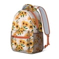 thumbnail image 2 of Boho Sunflower Aesthetic School Backpack - Ergonomic & Durable with Organized Storage Pockets, 2 of 6