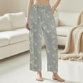 thumbnail image 2 of hotojiny Women Pajama Pants Christmas Outfit Winter Comfy Pj Bottom Thermal Fleece Sherpa Sleep Trousers Soft Sleepwear Loungewear, 2 of 5