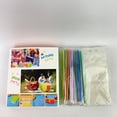 thumbnail image 2 of KUMOOM Packaging containers of plastic, Drink Bags Stand up Reclosable Zipper Drinking Pouches Bags Hand-held Drinking with Plastic Straw,(50 Pack), 2 of 7