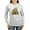 Ash Gray, variant on CafePress - Gingerbread House Women's Long Sleeve T Shirt - Women's Long Sleeve Graphic Casual T-Shirt