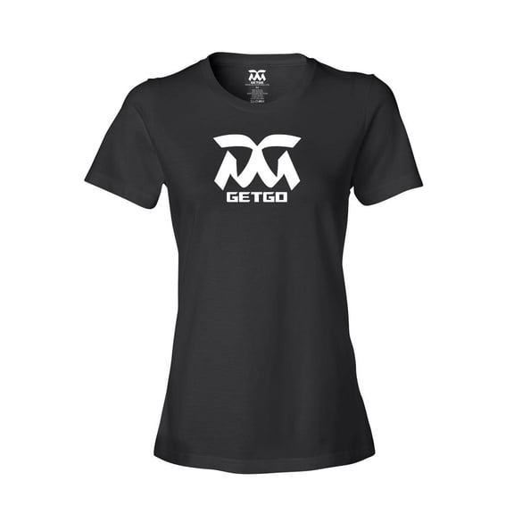 Getgo Women's GG Sports Logo T-Shirt Short Sleeve