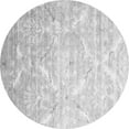 thumbnail image 1 of Ahgly Company Indoor Round Abstract Gray Contemporary Area Rugs, 3' Round, 1 of 1