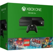 Refurbished Microsoft 5C7-00143 Xbox One 500GB The Lego Movie Videogame Console Bundle
