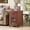 Cherry, variant on Winkalon Farmhouse End Table with Charging Station, Sofa Side Table with Drawer and Storage Cabinet, Small Nightstand for for Living Room, Bedroom