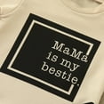 thumbnail image 4 of Youmylove Toddler Boys Girls Short Sleeve Letter Printed T-Shirt Tee Pullover Tops Shorts Outfits Baby Playwear, 4 of 7