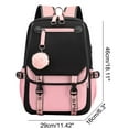 thumbnail image 2 of 2025 New Schoolbag, La 0B-U Cartoon B.U. Lightweight Comfortable Large Capacity Book Bag,Birthday,Halloween,Christmas Gifts,Festival Gifts for Family,/Friends, 2 of 7