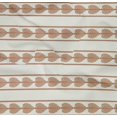 thumbnail image 4 of oneOone Cotton Poplin Twill Rust Brown Fabric Floral & Flying Swan Block Craft Projects Decor Fabric Printed By The Yard 56 Inch Wide, 4 of 4
