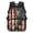 American Flag Fish, variant on Kids Backpack for School Ages 5-11, 17 Inch Large Capacity Rucksack Shool Bag Bookbag, Lightweight for Elementary Students and Travel Fish Camo Bow Print