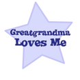 thumbnail image 2 of CafePress - Greatgrandma Loves Me Infant Creeper - Baby Light Bodysuit, Size Newborn - 24 Months, 2 of 4
