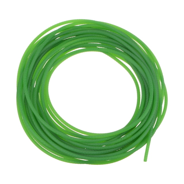 Unique Bargains Polyurethane Round Belts 3mm Dia 26.25ft(8 Meters) Length Rough Surface PU Urethane Belt for Drive Transmission, Green