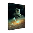 thumbnail image 4 of Canvas Wall Art - Francis Minoza 'Feeding The Abyss' Wall Art for Living Room, Bedroom, or Office D?cor by Trademark Fine Art - 24 x 32 Inches, 4 of 4