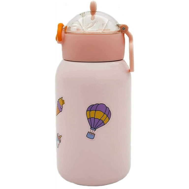 Thermal Water Bottle With Straw And Lid Baby 400ML High Quality Thermos  Free BPA