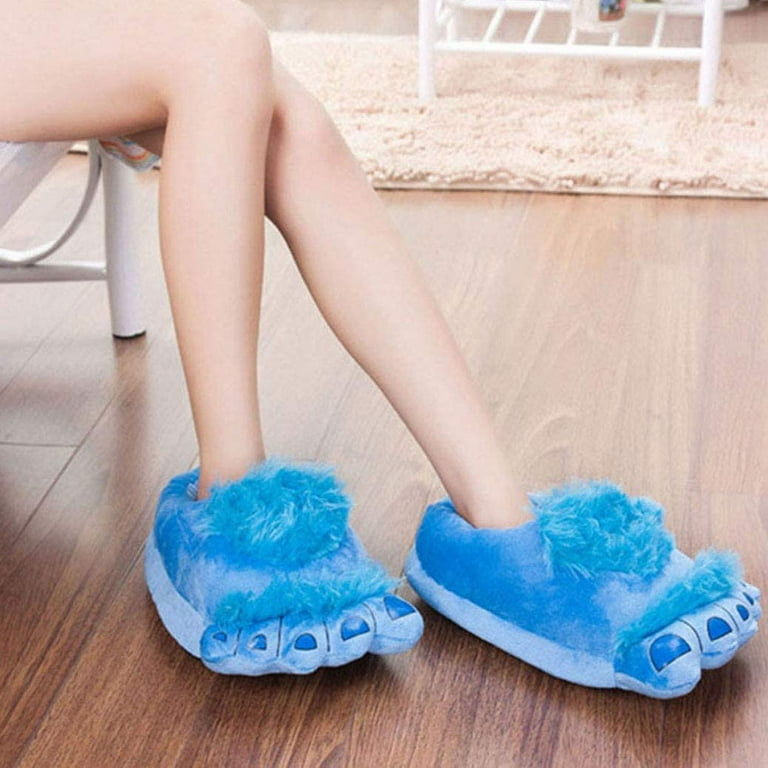 Womens cheap monster slippers