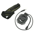 thumbnail image 4 of Auriculares unilaterales para motocicleta U94 PTT, auriculares militares resistentes para Hytera PD‑780 PD‑785 PD‑788 PD‑780GNegro, 4 of 5