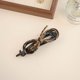 thumbnail image 3 of Bow Hair Clip Pasador de pelo de cuero Clip de pelo libre Barrettes Moda Headwear Accesorios para el cabello Clip Bow Accesorios para el cabello para mujeres y niñas, 3 of 3