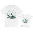 thumbnail image 1 of Best Grandpa By Par Men's T-Shirt Golfing Graphic Tee Best Grandson By Par Kids Toddler Shirt Youth, 1 of 3