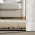 thumbnail image 2 of Aspen Checkerboard Fringed Area Rug, 2' 8" x 7' 10", Runner, Aspen Brown, 2 of 6