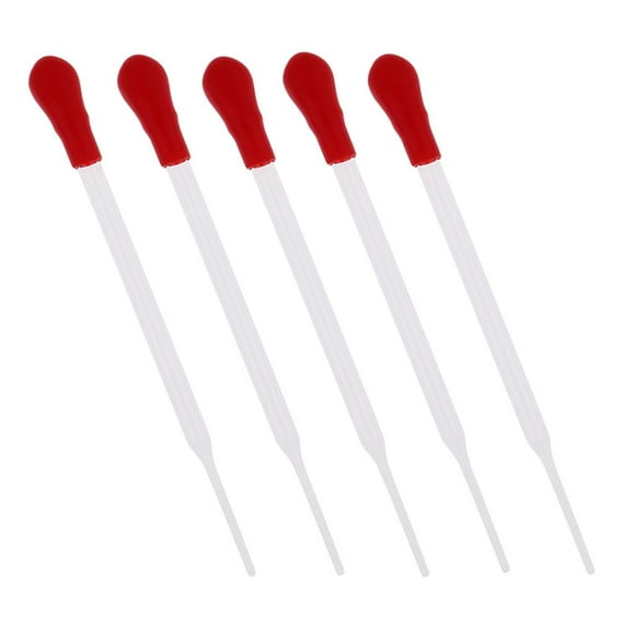 Pipetas de Transferencia de Pipetas Cuentagotas de de 5 Piezas, Herramienta Dispensadora de Líquidos Reutilizable DYNWAVEMX Herramienta de transferencia de líquidos