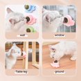 thumbnail image 1 of 3Pcs Catnip Ball Toy – Rotatable Teeth Cleaning Cat Chew & Lick Toy, Snail Shape Self-Adhesive Edible Cat Mint Balls, 1 of 1