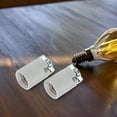 thumbnail image 3 of 2 portalámparas de cerámica E14 con rosca, conector de porcelana de repuesto para bombilla LED., 3 of 7